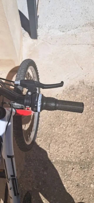 Bicicleta Montaña Junior Blanca