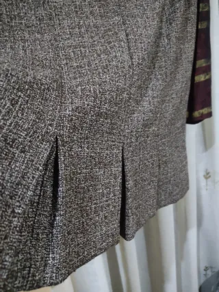 Traje eventos chaqueta, blusa y falda  T44 NUEVO