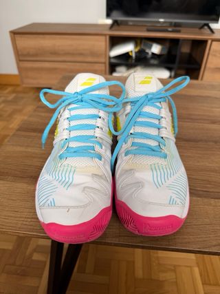 Zapatillas padel Babolat Fury T41 Mujer Rosa