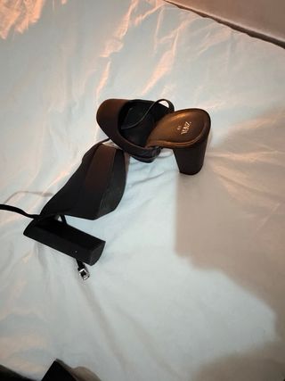 Zapatos Zara Tacón Plataforma Talla 39