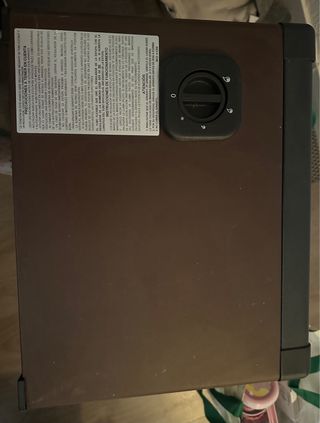 Estufa de gas Niems negra