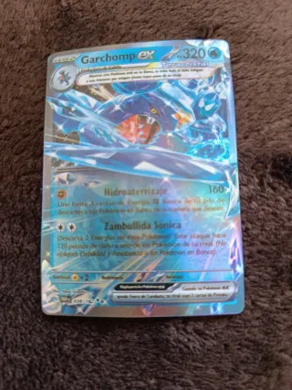 Carta Pokémon Garchomp EX Teracristal