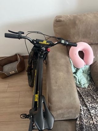 Bici Eléctrica Dorado DX20 el sillon se baja