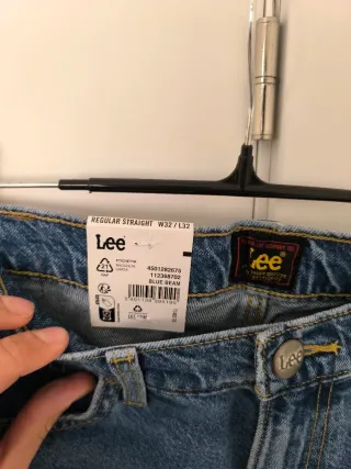 Pantalón vaquero Lee Regular Straight 32W 32L