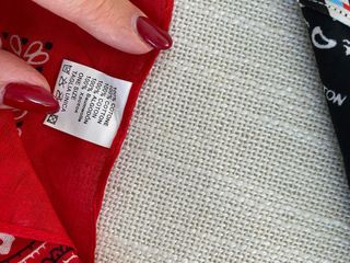 Coppia Bandane Nere e Rosse