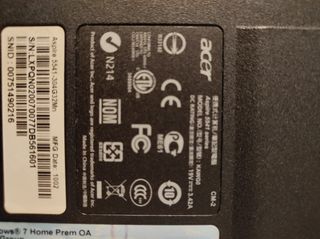 Ordenador portátil con SSD Acer Aspire 5541