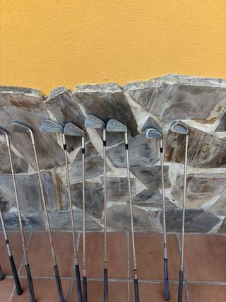 Bolsa de golf Masters y palos