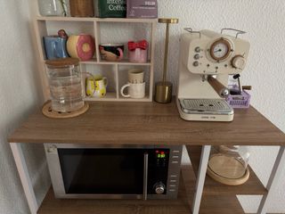 Mueble Cocina Estantería Madera y Metal