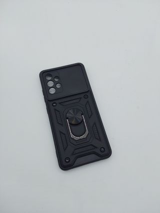 NC LOCLOUD - Carcasa para Samsung Galaxy A32 4G, protección de la cámara con Lente Deslizante Cubierta y Soporte para Anillo Fun