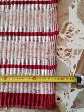 Tappeto a righe 140x50 cm