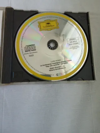 CD Luigi Nono Gidon Kremer Tatiana Grindenko