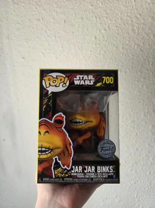 Funko Pop! Star Wars Jar Jar Binks 700 Edición Esp