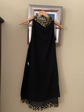 Vestido Zara Animal Print con etiqueta