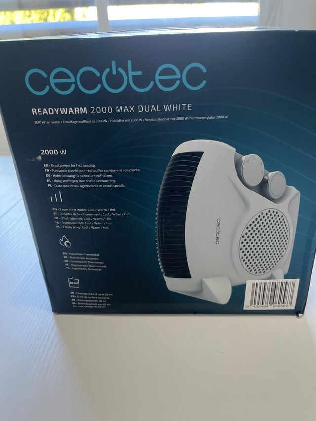 Calentador Cecotec Readywarm 2000W