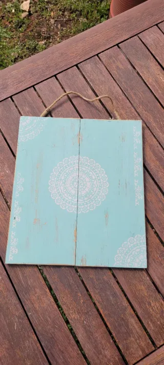 Decoración madera hecha a mano