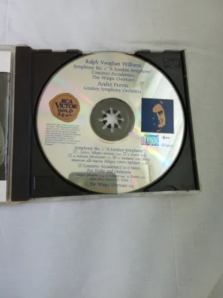 CD Ralph Vaughan Williams - Sinfonia Londra