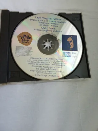 CD Ralph Vaughan Williams - Sinfonia Londra