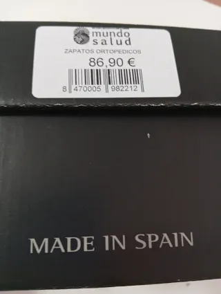 Calzamed Zapatos Ortopédicos Negros