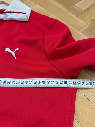 Sudadera Puma Roja Cremallera Talla M