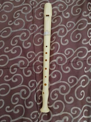 Flauta de bisel, em muito bom estado, música