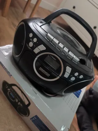 Reproductor Daewoo Radio CD Cassette USB MP3