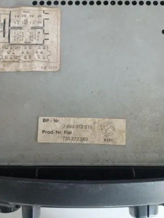 Autoradio Blaupunkt Fiat