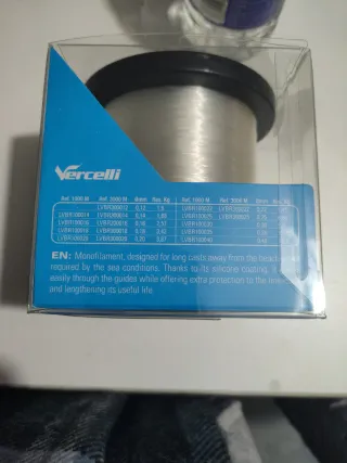 Hilo Vercelli Brezza 0,40mm 15,20kg 1000 m