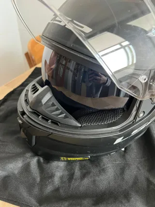 Casco Moto LS2 Negro Homologado,no acepto regateos