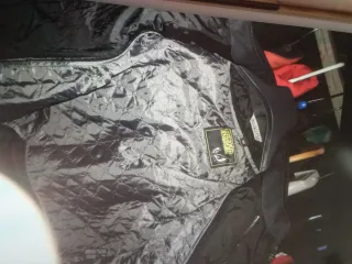 Chaqueta Moto Negra