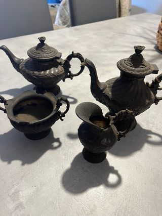 Juego de té antiguo