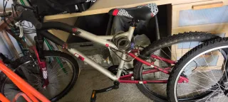 Bicicleta Aluminio Mujer Casi Nueva