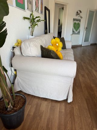 Sofá 3 plazas Ektorp Beige