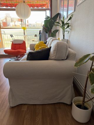 Sofá 3 plazas Ektorp Beige