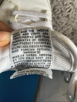 Zapatillas Nike Capri Canvas Low Blancas