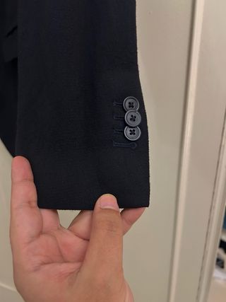 Americana Massimo Dutti Azul