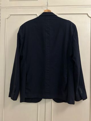 Americana Massimo Dutti Azul