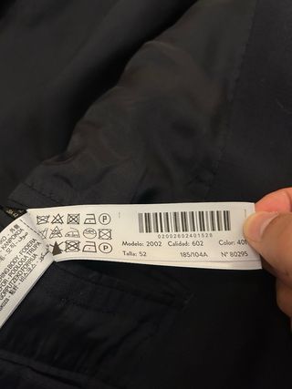 Americana Massimo Dutti Azul