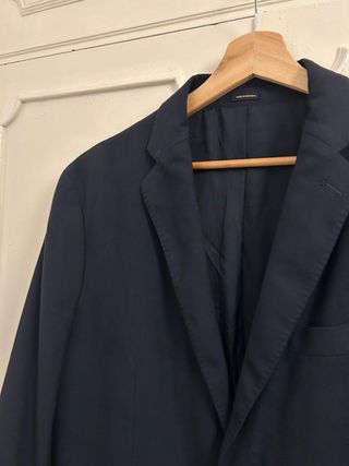 Americana Massimo Dutti Azul