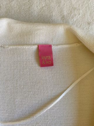 Kyra & ko Cárdigan Crema Talla M