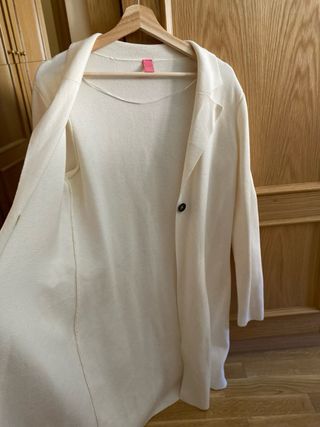 Kyra & ko Cárdigan Crema Talla M