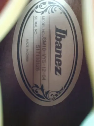 Guitarra Eléctrica Ibanez JSM10 John Scofield