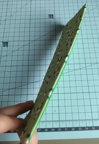 Marcapáginas hecho a mano con pandas