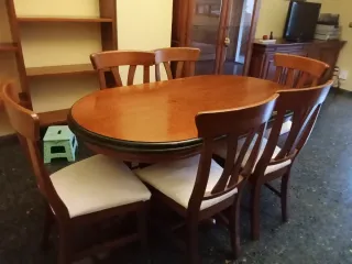6 Sillas Comedor Madera Pino Alemán