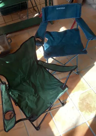 2 Sillas Plegables Quechua