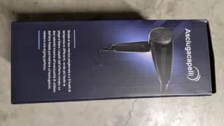 Asciugacapelli nuovo, mai usato, con scatola