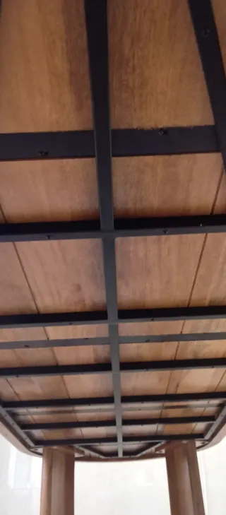 Mesa comedor madera maciza extra grande