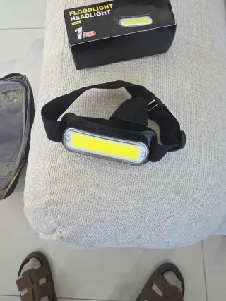 Foco LED COB Ricaricabile USB C. Campeggio, lavoro. M