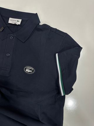 Polo Lacoste Negro Talla xxl