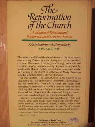 Reformation of the Church