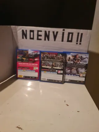 Lote 3 Juegos PS4: Driveclub, For Honor, Horizon